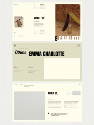 001  Portfolio,presentation, year-end report template, graduation project template