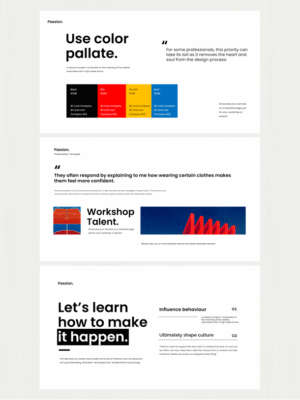 002  Portfolio,presentation , year-end report template, graduation project template