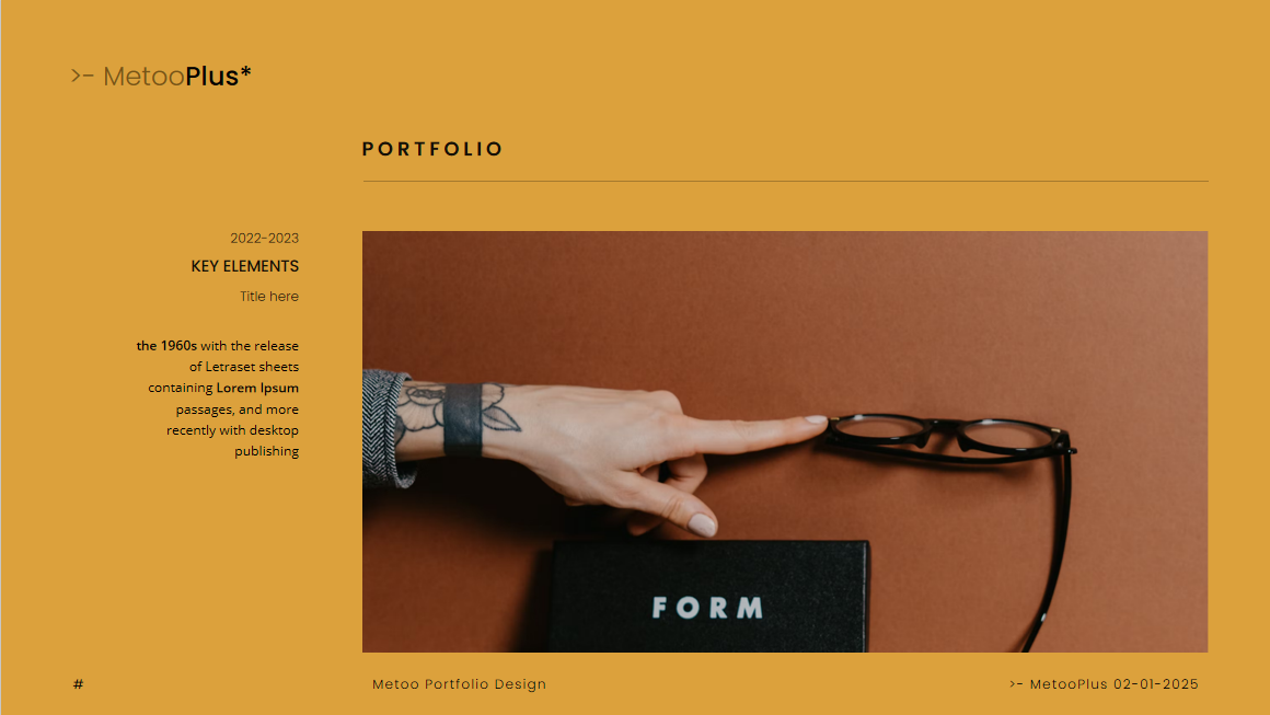 008  Portfolio,presentation, year-end report template, graduation project template