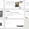 007  Portfolio,presentation, graduation project template, year-end report template